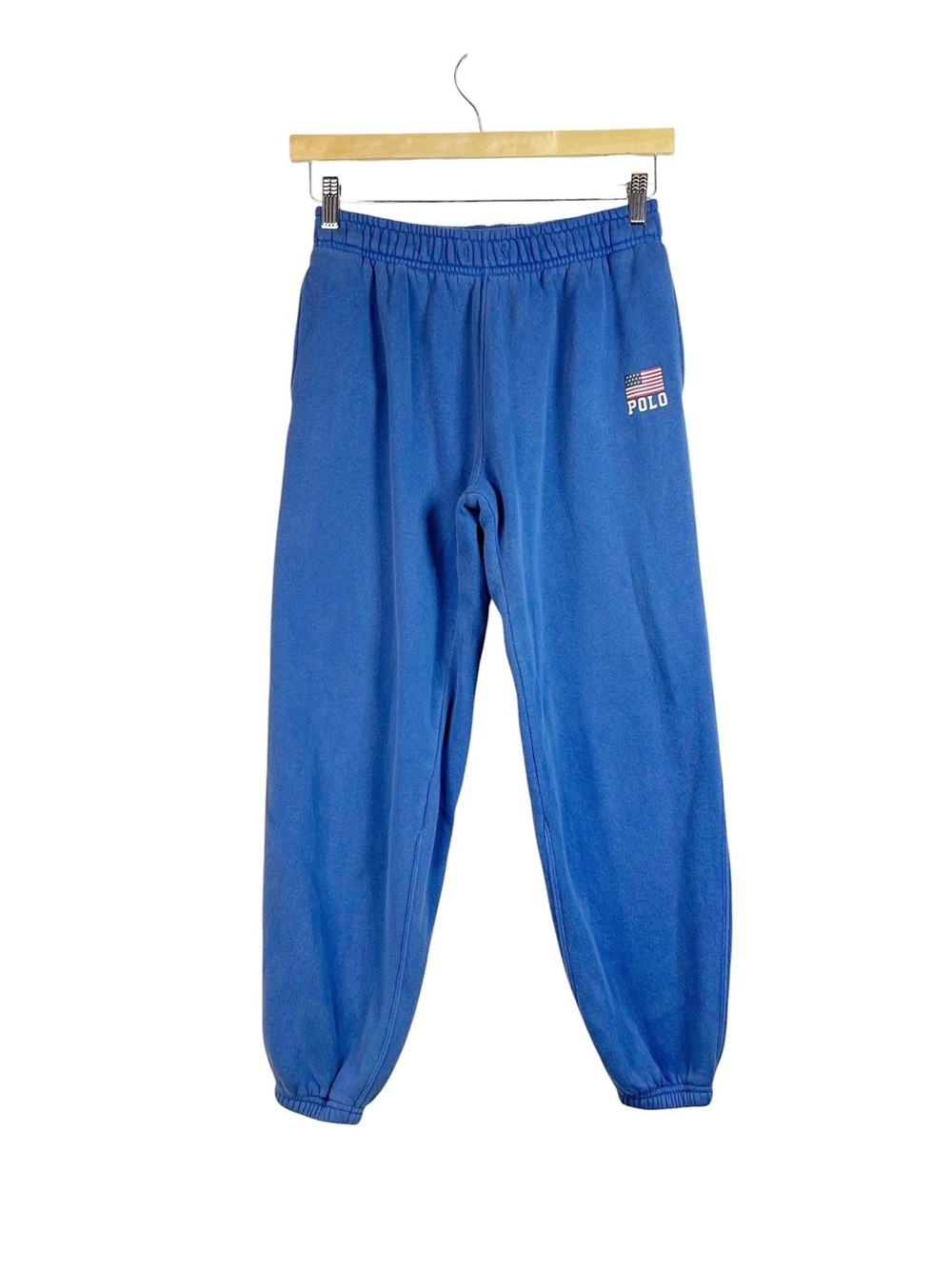 Polo Ralph Lauren Sweatpants Womens Sz Small USA Flag Olympic Style Y2K Lounge